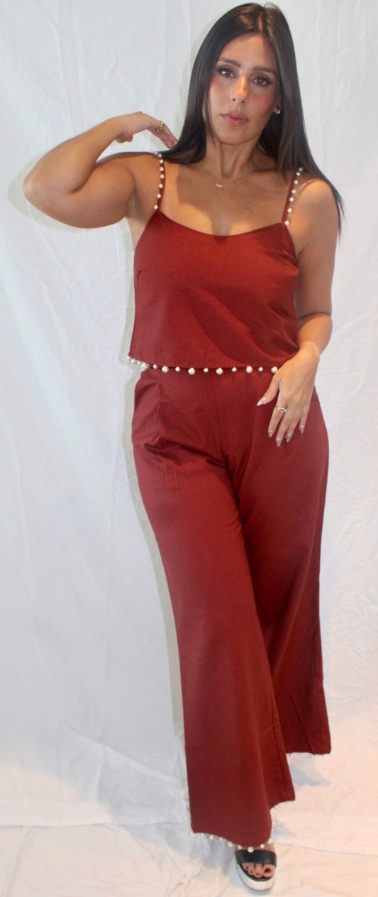 Pearl Trimmed set
